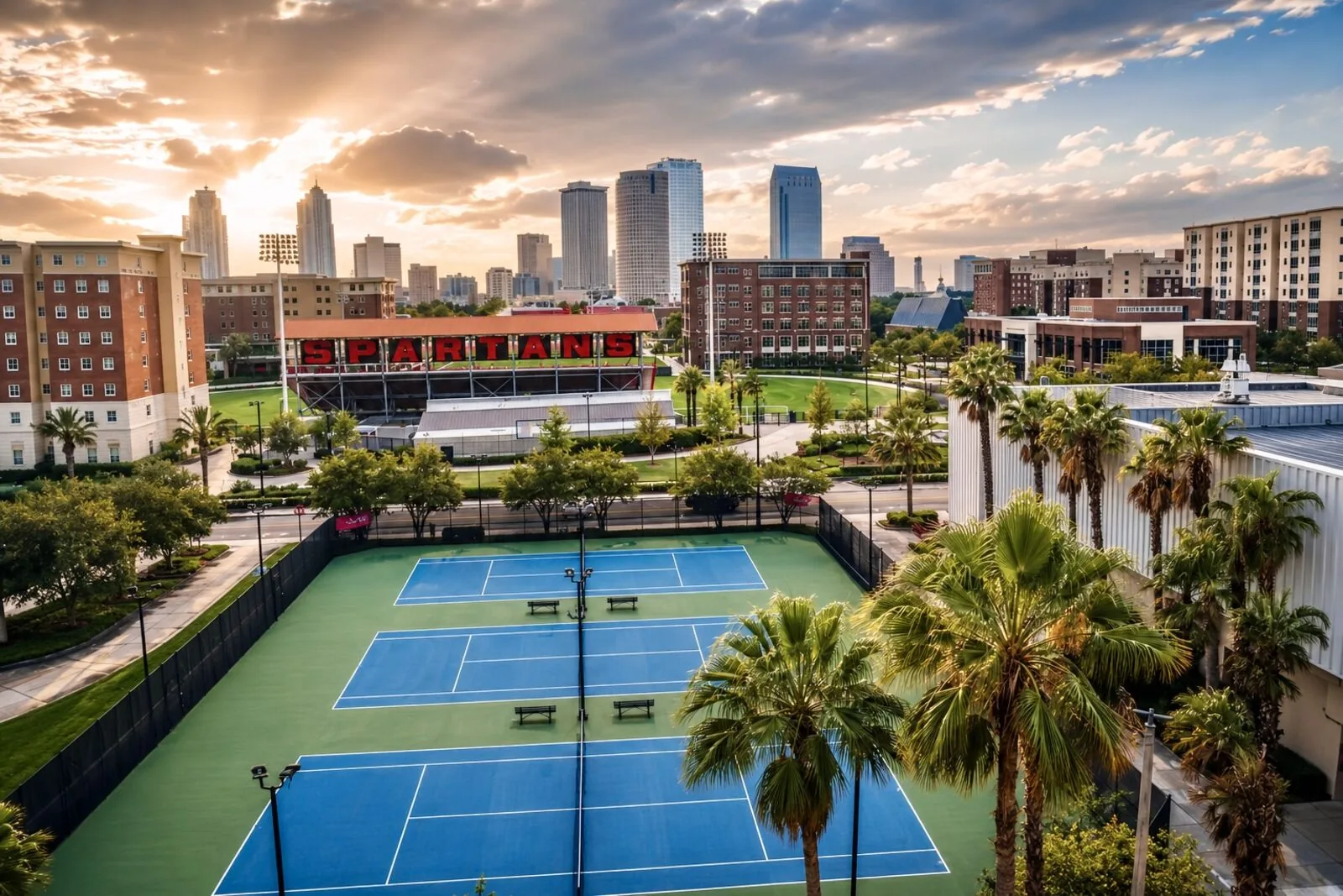Cardio tennis session in Tampa
